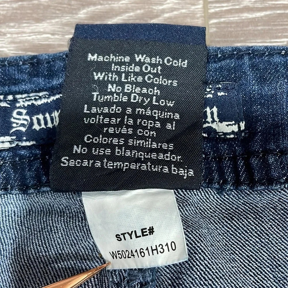 Torrid Source of Wisdom Slim Boot Denim Stretch Jeans 30 - Picture 10 of 14